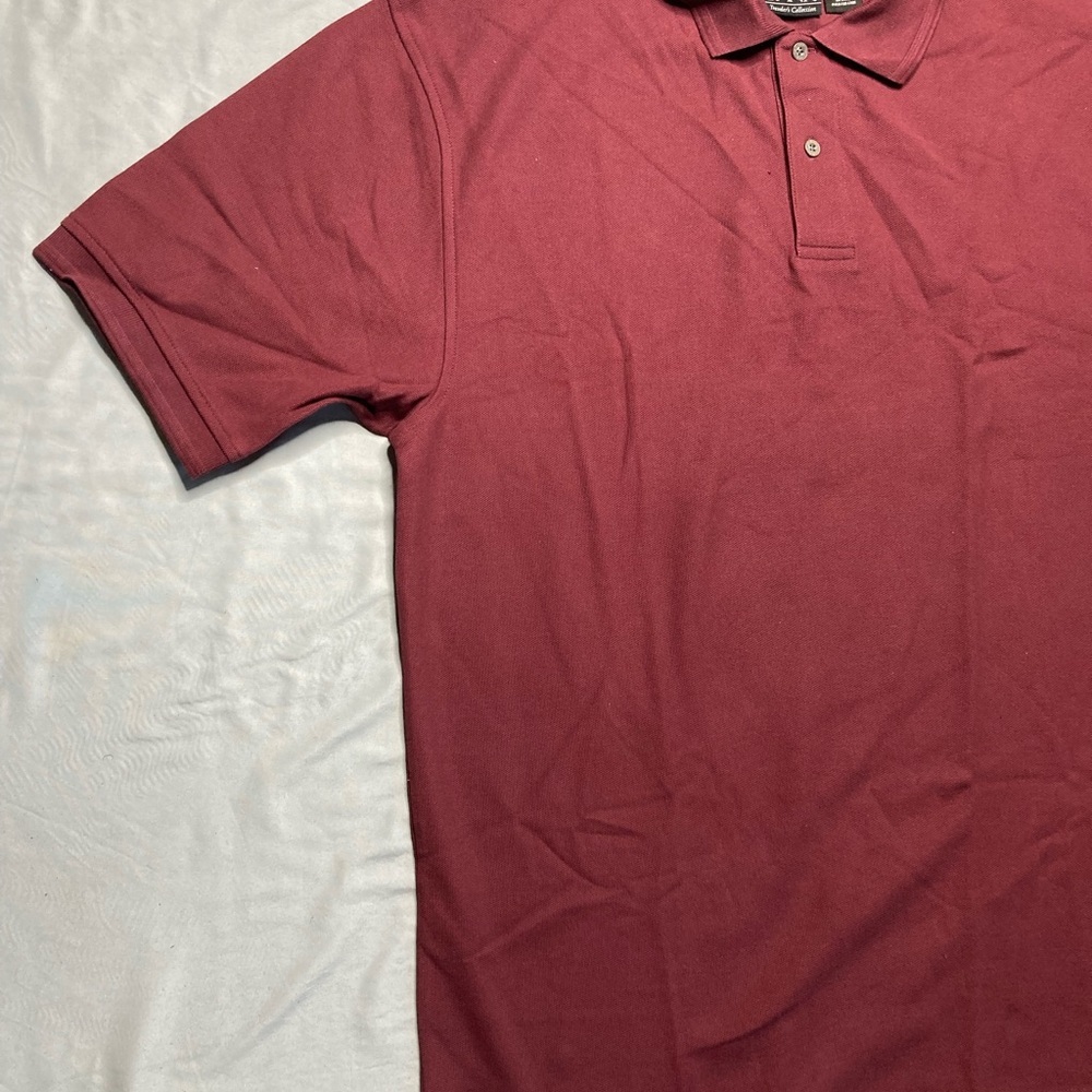 Jos. A. Bank Rich Burgundy Polo Shirt - Picture 5 of 9